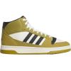 imageadidas UnisexAdult Break Start Mid Top SneakerSand GreenBlackOff White