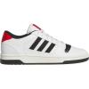 imageadidas UnisexAdult Break Start SneakerWhiteBlackCollegiate Red