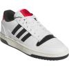 imageadidas UnisexAdult Break Start SneakerWhiteBlackCollegiate Red