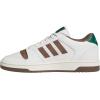 imageadidas UnisexAdult Break Start SneakerWhiteEarth StrataCollegiate Green