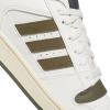 imageadidas UnisexAdult Break Start SneakerWhiteOlive StrataCharcoal