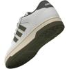 imageadidas UnisexAdult Break Start SneakerWhiteOlive StrataCharcoal