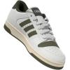 imageadidas UnisexAdult Break Start SneakerWhiteOlive StrataCharcoal