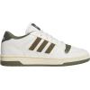 imageadidas UnisexAdult Break Start SneakerWhiteOlive StrataCharcoal