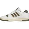 imageadidas UnisexAdult Break Start SneakerWhiteOlive StrataCharcoal