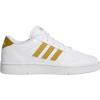 imageadidas UnisexAdult Break Start SneakerWhiteSand GreenWhite