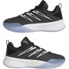 imageadidas UnisexAdult Dame Certified 3 Basketball SneakerBlackClear GreyCarbon
