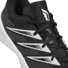 imageadidas UnisexAdult Dame Certified 3 Basketball SneakerBlackClear GreyCarbon