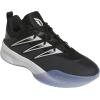 imageadidas UnisexAdult Dame Certified 3 Basketball SneakerBlackClear GreyCarbon