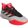 imageadidas UnisexAdult Dame Certified 3 Basketball SneakerBlackLucid RedGrey