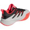 imageadidas UnisexAdult Dame Certified 3 Basketball SneakerBlackLucid RedGrey