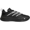 imageadidas UnisexAdult Dame Certified 3 Basketball SneakerBlackWhiteBlack