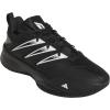 imageadidas UnisexAdult Dame Certified 3 Basketball SneakerBlackWhiteBlack