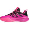 imageadidas UnisexAdult Dame Certified 3 Basketball SneakerLucid FuchsiaBlackLucid Pink