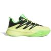 imageadidas UnisexAdult Dame Certified 3 Basketball SneakerPulse LimeBlackScreaming Green