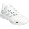 imageadidas UnisexAdult Dame Certified 3 Basketball SneakerWhiteBlackCream White