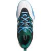 imageadidas UnisexAdult Dame Certified 3 Basketball SneakerWhiteCollegiate GreenBlue Burst