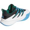 imageadidas UnisexAdult Dame Certified 3 Basketball SneakerWhiteCollegiate GreenBlue Burst