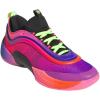 imageadidas UnisexAdult Don Issue 6 Basketball SneakerPurple BurstBlackLucid Lemon