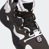 imageadidas UnisexAdult Harden Vol 6 Basketball ShoeBlackBlackWhite