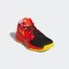 imageadidas UnisexAdult Harden Vol 6 Basketball ShoeRedTeam YellowImpact Orange