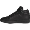 imageadidas UnisexAdult Hoops 40 Mid Top BasketballBlackBlackWhite