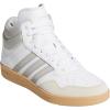 imageadidas UnisexAdult Hoops 40 Mid Top BasketballWhiteGreyGum