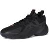 imageadidas UnisexAdult Trae Unlimited 2 Basketball SneakerBlackCarbonSolar Red