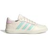 imageadidas UnisexChild Breaknet SleekOff WhiteSemi Flash AquaClear Pink