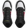 imageadidas UnisexChild Hoops Mid Basketball ShoeCloud WhiteVivid RedCore Black