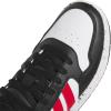 imageadidas UnisexChild Hoops Mid Basketball ShoeCloud WhiteVivid RedCore Black