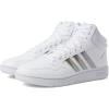 imageadidas UnisexChild Hoops Mid Basketball ShoeWhiteWhiteWhite