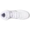 imageadidas UnisexChild Hoops Mid Basketball ShoeWhiteWhiteWhite