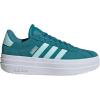 imageadidas UnisexChild Vl Court 30 LaceupLegacy SneakerArctic FusionSemi Flash AquaWhite