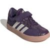imageadidas UnisexChild Vl Court 30 LaceupLegacy SneakerAurora PlumZero MetallicPink Gum