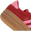 imageadidas UnisexChild Vl Court 30 LaceupLegacy SneakerBetter ScarletBliss PinkGold Metallic