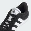 imageadidas UnisexChild Vl Court 30 LaceupLegacy SneakerBlackWhiteBlack
