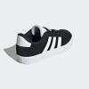 imageadidas UnisexChild Vl Court 30 LaceupLegacy SneakerBlackWhiteBlack
