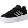imageadidas UnisexChild Vl Court 30 LaceupLegacy SneakerBlackWhiteClear Pink