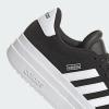imageadidas UnisexChild Vl Court 30 LaceupLegacy SneakerBlackWhiteWhite