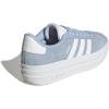 imageadidas UnisexChild Vl Court 30 LaceupLegacy SneakerBlueWhiteWhite