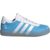 imageadidas UnisexChild Vl Court 30 LaceupLegacy SneakerCinderellaSemi Blue BurstWhiteLucid Pink