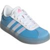 imageadidas UnisexChild Vl Court 30 LaceupLegacy SneakerCinderellaSemi Blue BurstWhiteLucid Pink