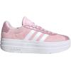 imageadidas UnisexChild Vl Court 30 LaceupLegacy SneakerClear PinkWhiteBliss Pink