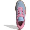 imageadidas UnisexChild Vl Court 30 LaceupLegacy SneakerClear SkyBliss PinkGold Metallic