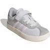 imageadidas UnisexChild Vl Court 30 LaceupLegacy SneakerDash GreyWhiteLime Burst