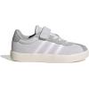 imageadidas UnisexChild Vl Court 30 LaceupLegacy SneakerDash GreyWhiteLime Burst