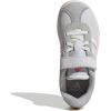 imageadidas UnisexChild Vl Court 30 LaceupLegacy SneakerDash GreyWhiteLime Burst