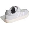 imageadidas UnisexChild Vl Court 30 LaceupLegacy SneakerDash GreyWhiteLime Burst