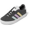 imageadidas UnisexChild Vl Court 30 LaceupLegacy SneakerGreyHalo MintBliss Lilac